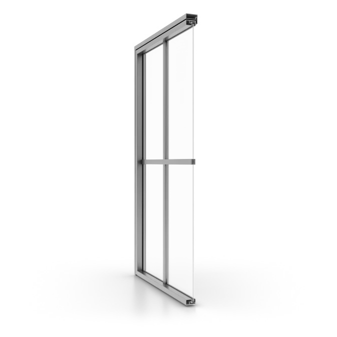 Profilé acier Loft — coupe en 3D